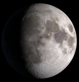 Picture - Waxing Gibbous Moon